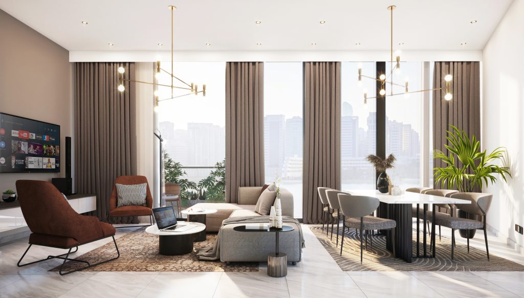 buy apartments in Abu Dhabi-interior